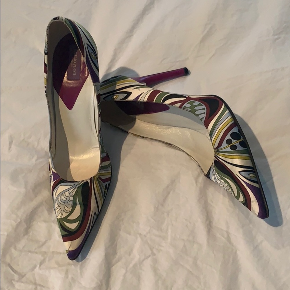 Emilio Pucci Satin pump
